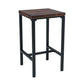 Industrial Bar Set 1/2/3/5 Pcs Metal Bar Stools and Solid Wood Top Bar Table Clearhalo 'Bar Furniture' 'furn' 'furn_home_bar_bar_sets' 'Furniture' 'Home Bars & Bar Sets' 'home_bar_bar_sets' 'Kitchen & Dining Furniture' 1200x1200_2d846c1a-11c7-4295-9dbb-fa91b05f8280