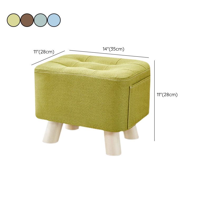 Modern Rectangle Standard Scratch Resistant Pure Color Standard for Living Room Clearhalo 'furn' 'furn_ottomans_poufs' 'Furniture' 'Living Room Furniture' 'Ottomans & Poufs' 'ottomans_poufs' 1200x1200_2d864067-81dd-4a07-8b37-44efca9c3acc