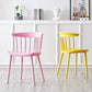 Scandinavian Plastic Dining Kitchen Room Chair Windsor Back Side Chair Clearhalo ' kitchen&dining_furn' 'Dining Chairs' 'Dining Tables & Seating' 'dining_chair' 'furn' 'furn_dining_chair' 'Furniture' 'furniture_dining_chair' 'Kitchen & Dining Furniture' 'kitchen' 1200x1200_2d86bda7-a91b-457a-9d0c-107eda5da532
