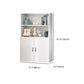 Pure White Shelf Bookcase Modern & Contemporary Bookshelf with Doors for Office Clearhalo 'Bookcases' 'Furniture' 'furniture_bookcases' 'Office Furniture' 1200x1200_2d86e991-8438-4d0f-a97c-51a884004631