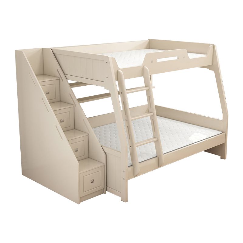 Solid Color Wood Bunk Bed Modern No Distressing Mattress Included Bunk Bed Clearhalo 'Bedroom Furniture' 'Beds' 'furn' 'furn_beds' 'Furniture' 1200x1200_2d879d61-84fa-40fc-8b74-69768934f474