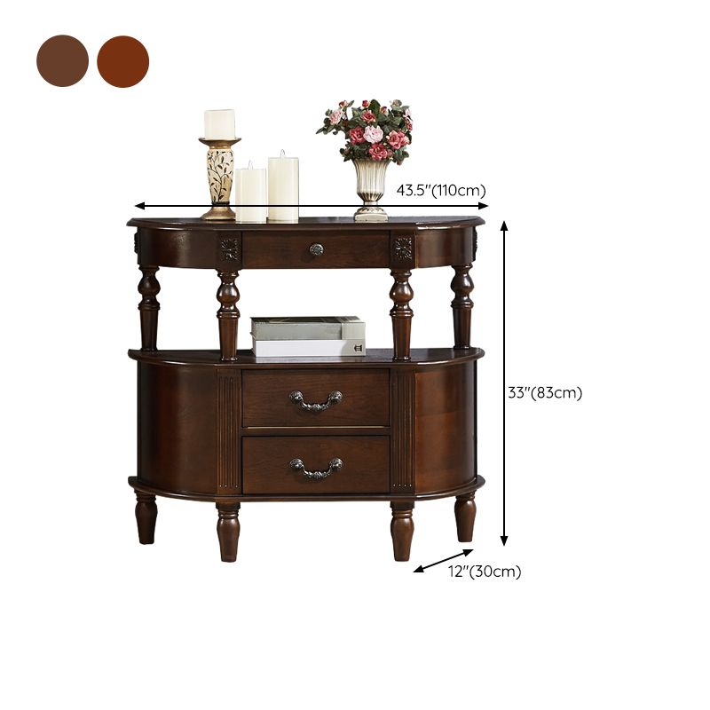 Tavolo da console di Victoria Wood Tabella di divani con console gratuita per Hall