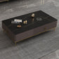 Slate Glam Rectangular Coffee Table 51.2" W 4 Legs Cocktail Table with Drawers Clearhalo 'Coffee & Accent Tables' 'Coffee Tables' 'coffee_tables' 'furn' 'furn_coffee_tables' 'Furniture' 'Living Room Furniture' 1200x1200_2d898bce-1201-4758-a2f1-1f5bac3c175e