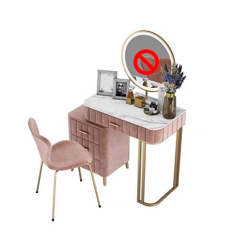 Table de maquillage de vanité de 5 tirages