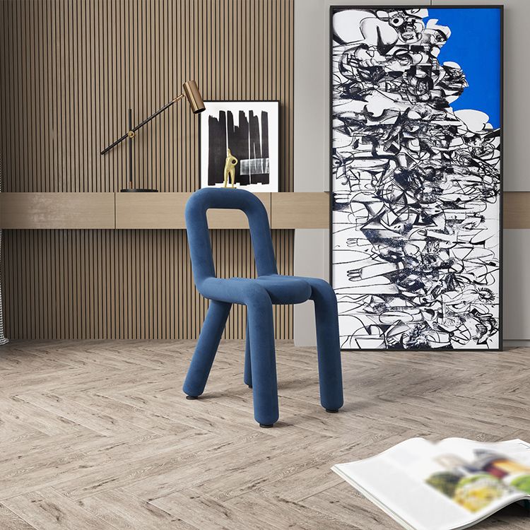 Contemporary Style Velvet Chairs Open Back Side Dining Room Chairs Set Clearhalo ' kitchen&dining_furn' 'Dining Chairs' 'Dining Tables & Seating' 'dining_chair' 'furn' 'furn_dining_chair' 'Furniture' 'furniture_dining_chair' 'Kitchen & Dining Furniture' 'kitchen' 1200x1200_2d947ab4-8ef2-4f1d-b3a1-53bbe1c19671