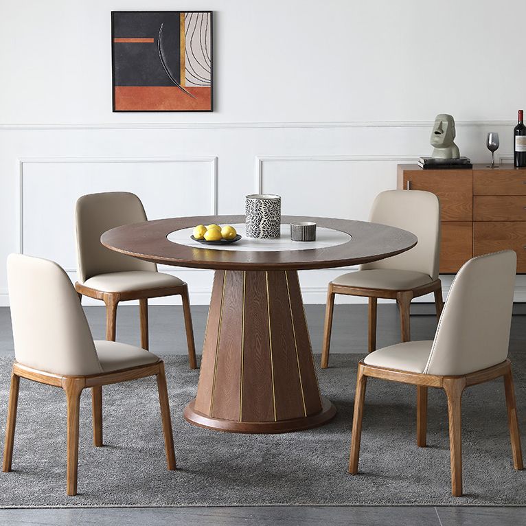 Contemporary 1/4/5/7 Pieces Dining Sintered Stone Dining Table Set with Wooden Legs Clearhalo 'Dining Room Sets' 'Dining Tables & Seating' 'dining_room_set' 'furn' 'furn_dining_room_set' 'Furniture' 'furniture_dining_room_set' 'Kitchen & Dining Furniture' 'kitchen&dining_furn' 'kitchen' 1200x1200_2d9c5d65-9464-4cd4-8fff-4ffad1028af2