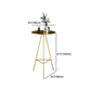 Glam 1/2/3/4 stukken Round Bar Table Set vaste tabel Teller ingesteld voor eetkamer