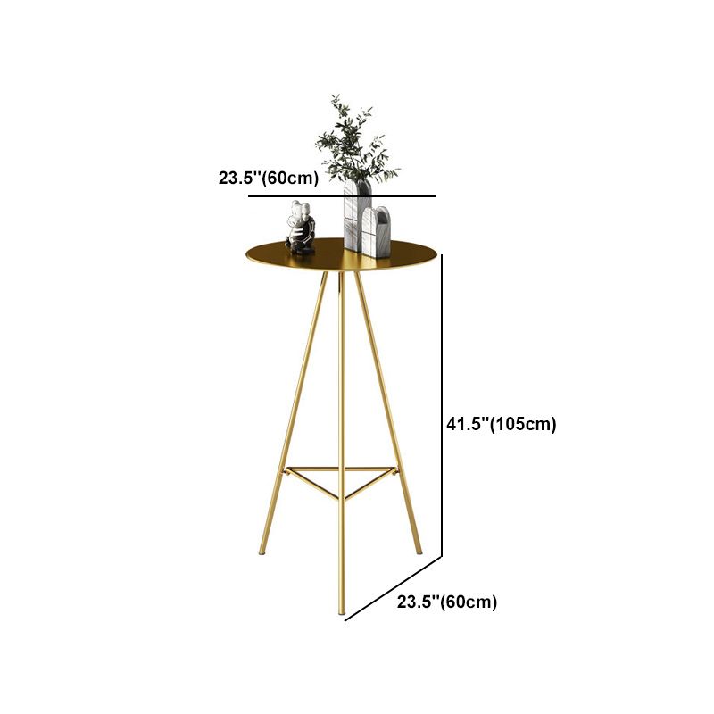 Glam 1/2/3/4 stukken Round Bar Table Set vaste tabel Teller ingesteld voor eetkamer