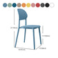 Contemporary Style Side Chair Plastic Open Back Dining Side Chair Clearhalo 'Dining Chairs' 'Dining Tables & Seating' 'dining_chair' 'furn' 'furn_dining_chair' 'Furniture' 'furniture_dining_chair' 'Kitchen & Dining Furniture' 1200x1200_2d9d919d-4459-4c59-80a8-1d5a2bdc8ba3