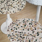 Industrial Style Bar Table Stone Pedestal Base Bar Dining Table for Indoor