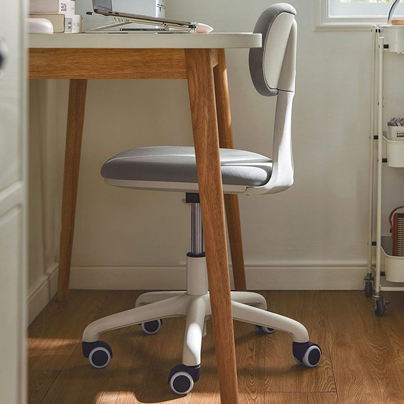 22" Wide Contemporary Office Chair Swivel Upholstered Desk Chair Clearhalo 'furn' 'furn_office_chair' 'Furniture' 'Office Chairs' 'Office Furniture' 'office_chair' 1200x1200_2da37ab5-d00a-43d6-a123-9af53b7786ea