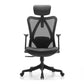 High Back Office Chair With Sponge Seat Fixed/Adjustable Arm Office Chair Clearhalo 'furn' 'furn_office_chair' 'Furniture' 'furniture_office_chair' 'Office Chairs' 'Office Furniture' 'office_chair' 1200x1200_2da74020-d1ad-4cd3-9fcd-3a75f37b2138