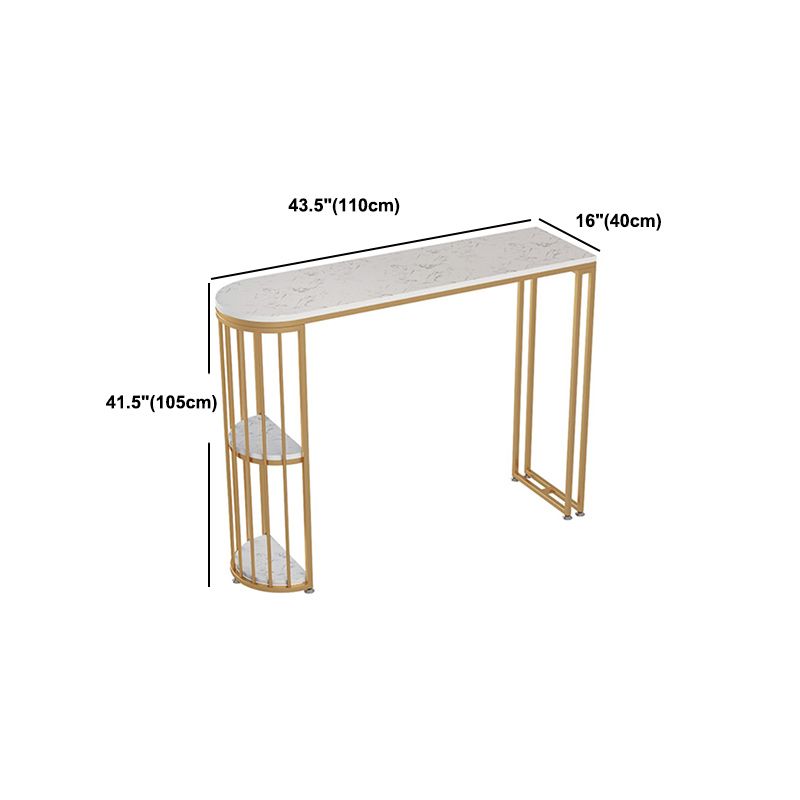 Glam 1/3 Pieces Bar Table Set Stone Counter Table with High Stools for Cafe Clearhalo 'Bar Furniture' 'furn' 'furn_home_bar_bar_sets' 'Furniture' 'Home Bars & Bar Sets' 'home_bar_bar_sets' 'Kitchen & Dining Furniture' 1200x1200_2da97d99-d73c-4642-a654-8b00a0504ae5