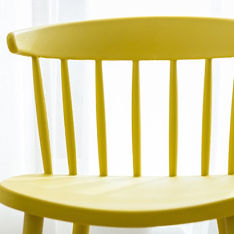 Plastic Scandinavian Kitchen Dining Room Chair Windsor Back Side Chair Clearhalo ' kitchen&dining_furn' 'Dining Chairs' 'Dining Tables & Seating' 'dining_chair' 'Furniture' 'furniture_dining_chair' 'Kitchen & Dining Furniture' 'kitchen' 1200x1200_2da995b0-fd55-4d50-9eca-633e2dc67446