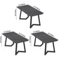 Industrial Style Sintered Stone Dining Table Black Rectangle Table with Sled Base for Dinning Room Clearhalo ' dining_table' 'Dining Tables & Seating' 'Dining Tables' 'furn' 'furn_dining_table' 'Furniture' 'furniture_dining_table' 'Kitchen & Dining Furniture' 'kitchen&dining_furn' 'kitchen' 'kitchen_dining_table' 1200x1200_2dab5e22-591c-435a-98af-f8009f430161