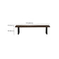 11.7-inch Width Solid Color Seating Bench Mid-Century Modern Rectangle Bench Clearhalo 'Benches' 'Chairs & Seating' 'furn' 'furn_benches' 'Furniture' 'Living Room Furniture' 1200x1200_2dac4b7d-d2b9-4673-8c26-63dc8de8d8c6