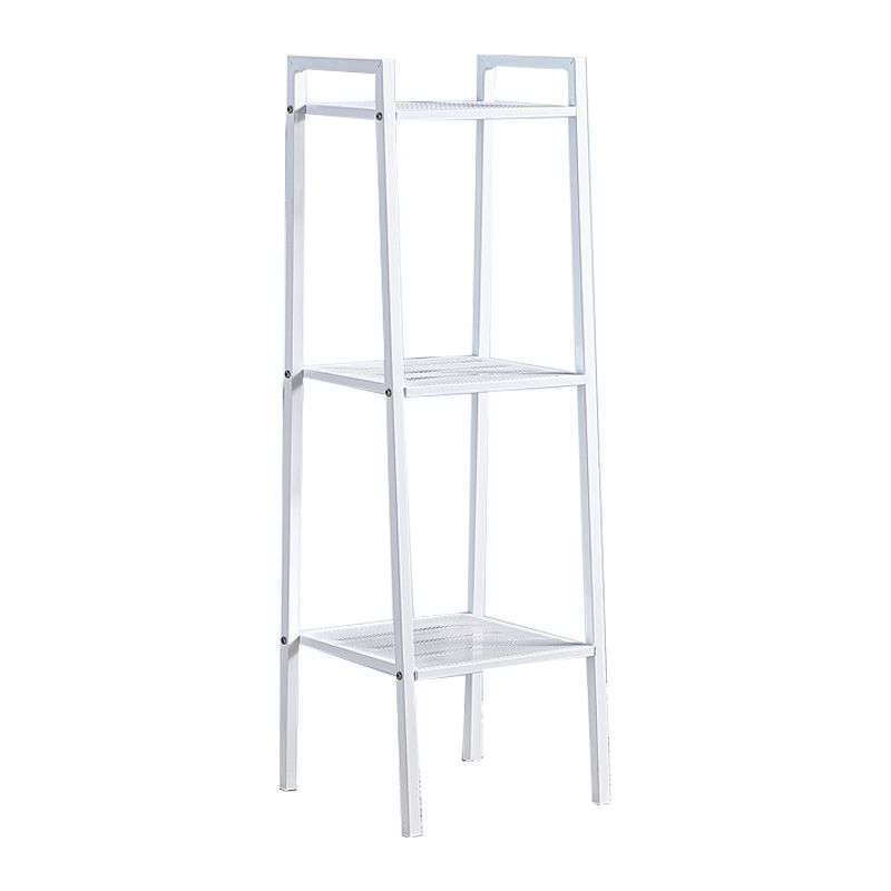 3/4-Shelf Contemporary Vertical Ladder Bookshelf steel Open Bookshelf for Home Clearhalo 'Bookcases' 'furn' 'furn_bookcases' 'Furniture' 'furniture_bookcases' 'kitchen' 'kitchen_bookcases' 'Living Room Furniture' 'Office Furniture' 1200x1200_2dade3b4-6db3-4d3c-a972-7329ddaa7d2a