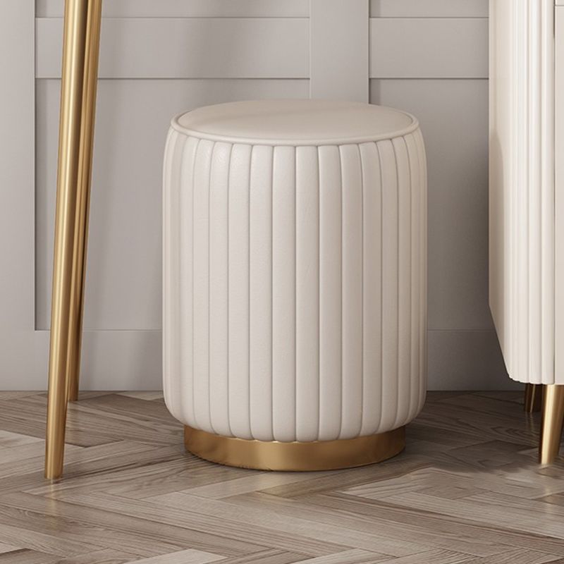 Contemporary White Slate Dresser 31.1-In High Vanity Dressing Table Set with Drawers