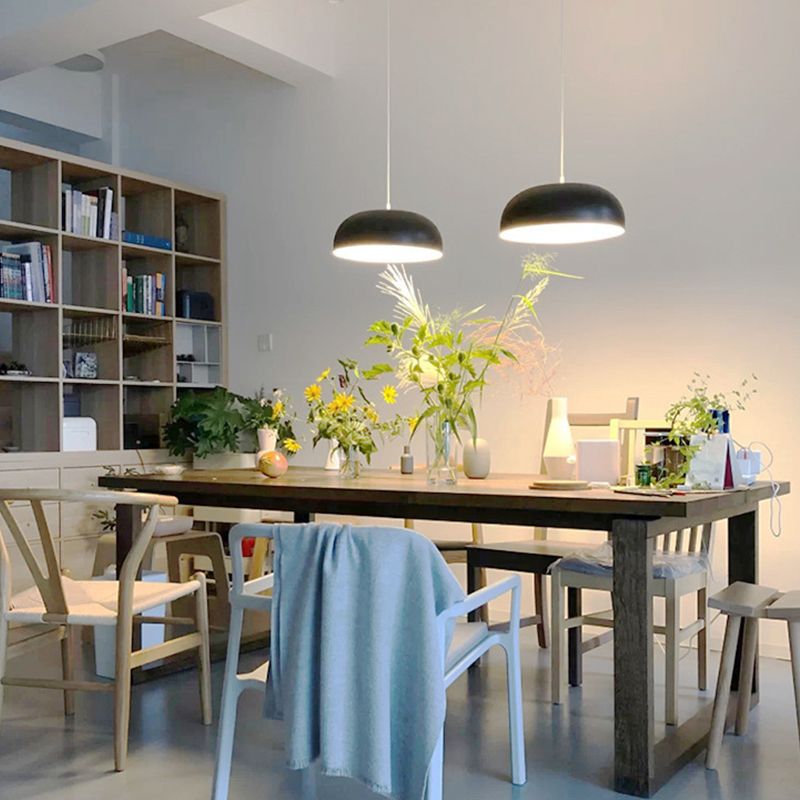 Mesa moderna de madera maciza para mesa rectangular de restaurantes con base de trineo