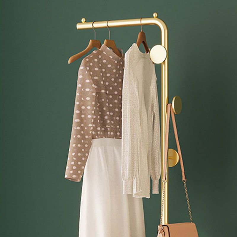 Luxuriöser Kleiderregal Schlafzimmer Metallkleiderbügel mit Kleiderhaken