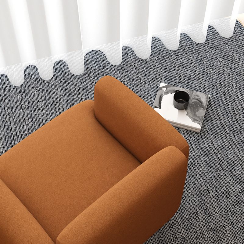 Leer/faux leer moderne bank 27,95 "High Scroll Arm stoelen