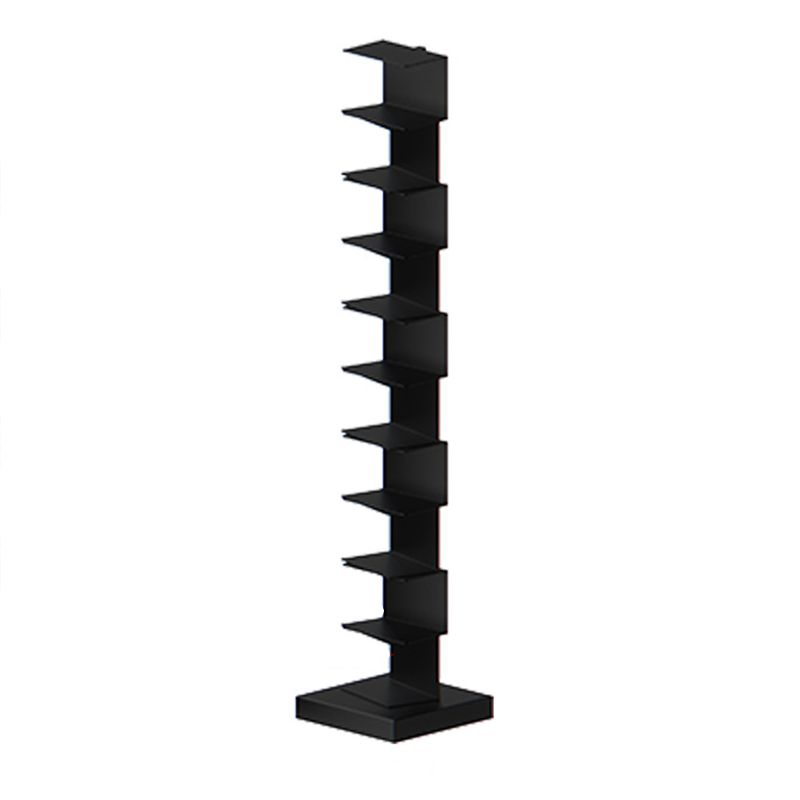 Closed Metal Bookcase Modern Geometry Shelves for Study Room Clearhalo 'Bookcases' 'Furniture' 'furniture_bookcases' 'kitchen' 'kitchen_bookcases' 'Living Room Furniture' 'Office Furniture' 1200x1200_2db625a5-df3d-4eec-b06f-43ad6934a55a