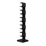 Closed Metal Bookcase Modern Geometry Shelves for Study Room Clearhalo 'Bookcases' 'Furniture' 'furniture_bookcases' 'kitchen' 'kitchen_bookcases' 'Living Room Furniture' 'Office Furniture' 1200x1200_2db625a5-df3d-4eec-b06f-43ad6934a55a