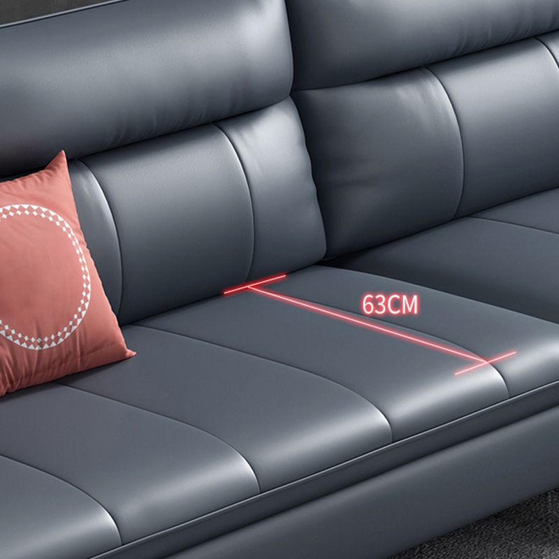 Living Room Stationary Pillow Top Arm Sewn Pillow Back Blue Sofa Clearhalo 'furn' 'furn_sofas' 'Furniture' 'furniture_sofas' 'Living Room Furniture' 'Sofa' 'sofas' 1200x1200_2db6a3ba-a5b4-4e82-8515-cd9495460df7