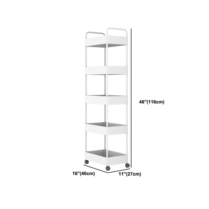 Moderne plastic boekenplank pure witte etagere open plank boekenkast
