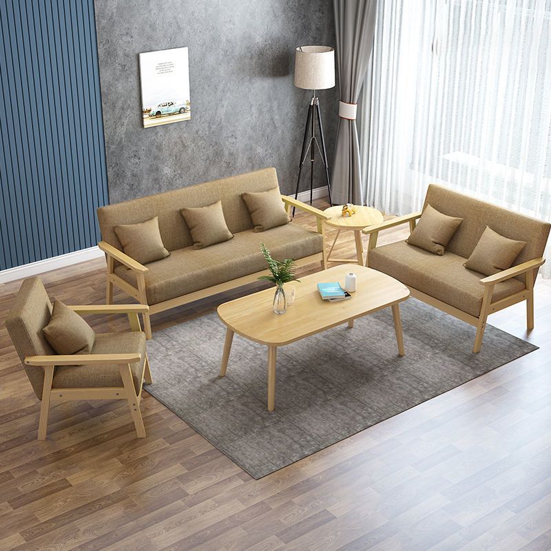 Zeitgenössischer enger Rückenstandard Square Arm Wohnzimmer Sofa