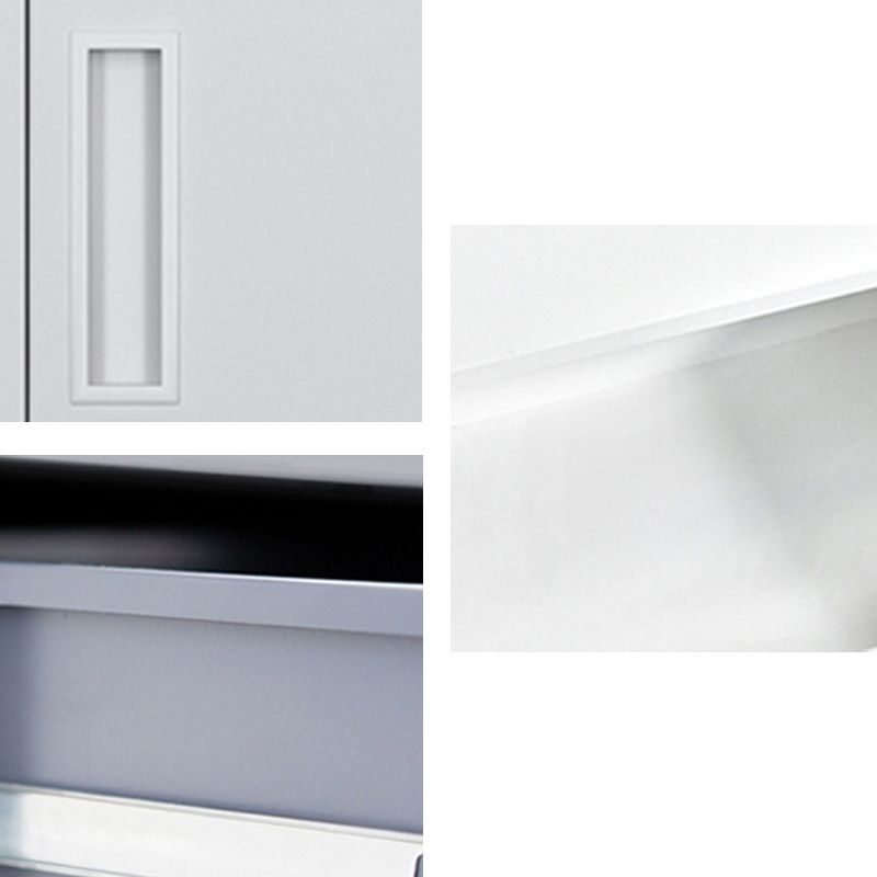 Industrial Metal Cabinet Vertical File Cabinet with Drawers and Storage Clearhalo 'Filing Cabinets' 'filling_cabinets' 'furn' 'furn_filling_cabinets' 'Furniture' 'Office Furniture' 1200x1200_2db7e9d3-507d-40a1-8ddf-60531b93cbb7