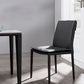 Upholstered Side Chair Faux Leather Modern Dining Side Chair