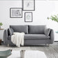 Loose Back Linen Sofa 3/4-Seater Square Arm Cushions Seating Clearhalo 'furn' 'furn_sofas' 'Furniture' 'furniture_sofas' 'kitchen' 'kitchen_sofas' 'Living Room Furniture' 'Sofa' 'sofas' 1200x1200_2dba2bf5-3a0d-4b5b-afbc-d97b8f925ce9