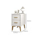 Drawer Storage Bedside Cabinet Contemporary Night Table for Bedroom