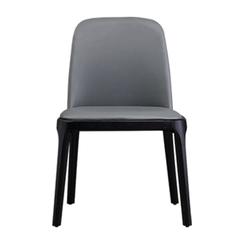 Contemporary Side Dining Chairs Faux Leather Kitchen Chairs for Home Clearhalo 'Dining Chairs' 'Dining Tables & Seating' 'dining_chair' 'furn' 'furn_dining_chair' 'Furniture' 'furniture_dining_chair' 'Kitchen & Dining Furniture' 1200x1200_2dbdb6da-cf09-4c59-b944-f9ce7d3812b1