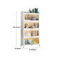 Standard Shelf Bookcase Contemporary Steel Bookcase for Study Room Clearhalo 'Bookcases' 'furn' 'furn_bookcases' 'Furniture' 'Office Furniture' 1200x1200_2dc2d4f0-387b-43e0-9277-a8598a8fc032