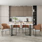 Sintered Stone Dining Table Traditional Luxury Gold Frame Table for Home Clearhalo ' dining_table' 'Dining Tables & Seating' 'Dining Tables' 'furn' 'furn_dining_table' 'Furniture' 'furniture_dining_table' 'Kitchen & Dining Furniture' 'kitchen&dining_furn' 'kitchen' 'kitchen_dining_table' 1200x1200_2dc50beb-857f-41d5-8c81-af35e5fdd381