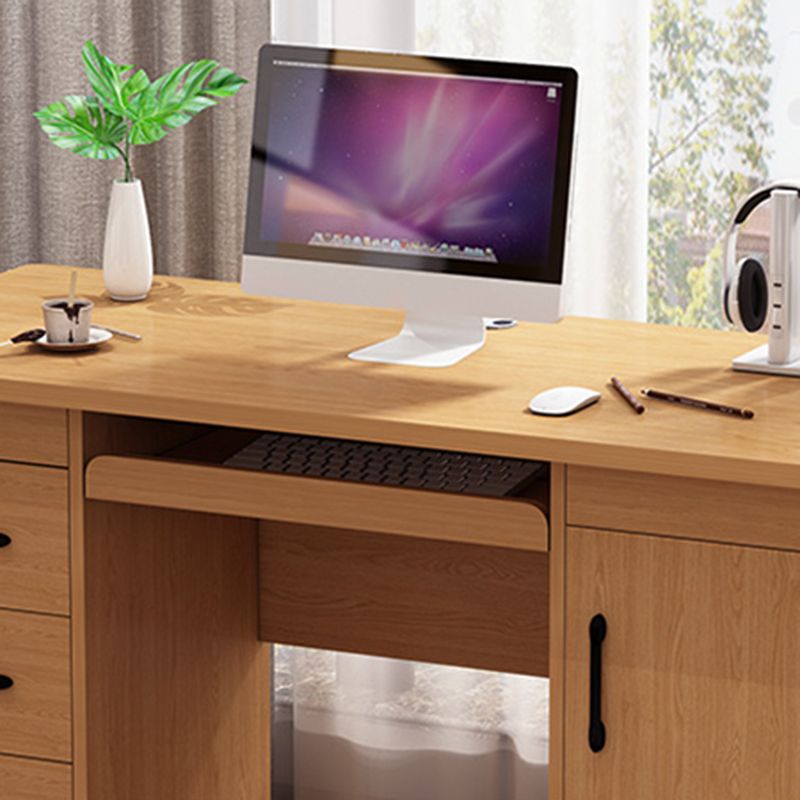 Bureau d'écriture en bois d'ingénierie bureau rectangulaire industriel