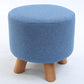 Trendy Cotton Blend Ottoman Plain Round Indoor Footstool Ottoman Clearhalo 'furn' 'furn_ottomans_poufs' 'Furniture' 'Living Room Furniture' 'Ottomans & Poufs' 'ottomans_poufs' 1200x1200_2dcedba6-6b3d-4b6e-8164-88ce4a7beca8
