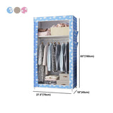 Armario de marco de metal Armario de estilo contemporáneo Gabinete de vestuario para dormitorio