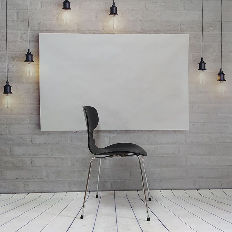 Chaise en bois moderne ouvert meubles côté salle à manger en finition mate