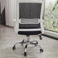 Contemporary Office Chair Microfiber Black Task Mid-Back Chair with Wheels Clearhalo 'furn' 'furn_office_chair' 'Furniture' 'Office Chairs' 'Office Furniture' 'office_chair' 1200x1200_2dd39137-87d0-4919-9c1c-adc1336c3c90
