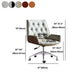 Mid Back Desk Chair Modern Faux Leather Armless Working Chair Clearhalo 'furn' 'furn_office_chair' 'Furniture' 'Office Chairs' 'Office Furniture' 'office_chair' 1200x1200_2dd8af58-a137-4308-ac7b-dc613bbf32ec