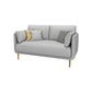 Contemporary Fabric Cushions Sofa 33.46"High Pillow Top Arm Sofa for Restaurant Clearhalo 'furn' 'furn_sofas' 'Furniture' 'furniture_sofas' 'kitchen' 'kitchen_sofas' 'Living Room Furniture' 'Sofa' 'sofas' 1200x1200_2dda3fca-7f71-4734-8f21-bfb124ef19f7