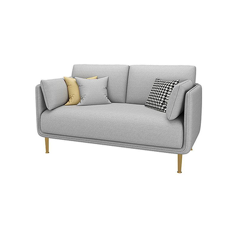 Contemporary Fabric Cushions Sofa 33.46"High Pillow Top Arm Sofa for Restaurant Clearhalo 'furn' 'furn_sofas' 'Furniture' 'furniture_sofas' 'kitchen' 'kitchen_sofas' 'Living Room Furniture' 'Sofa' 'sofas' 1200x1200_2dda3fca-7f71-4734-8f21-bfb124ef19f7
