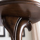 Pedestal End Table Brown Round Wood Side End Table - Distressed Surface Treatment Clearhalo 'Coffee & Accent Tables' 'End & Side Tables' 'end_side_table' 'end_side_tables' 'furn' 'furn_end_side_tables' 'Furniture' 'furniture_end_side_table' 'Living Room Furniture' 1200x1200_2dda7ea2-8d04-462e-a85b-138c5df18371