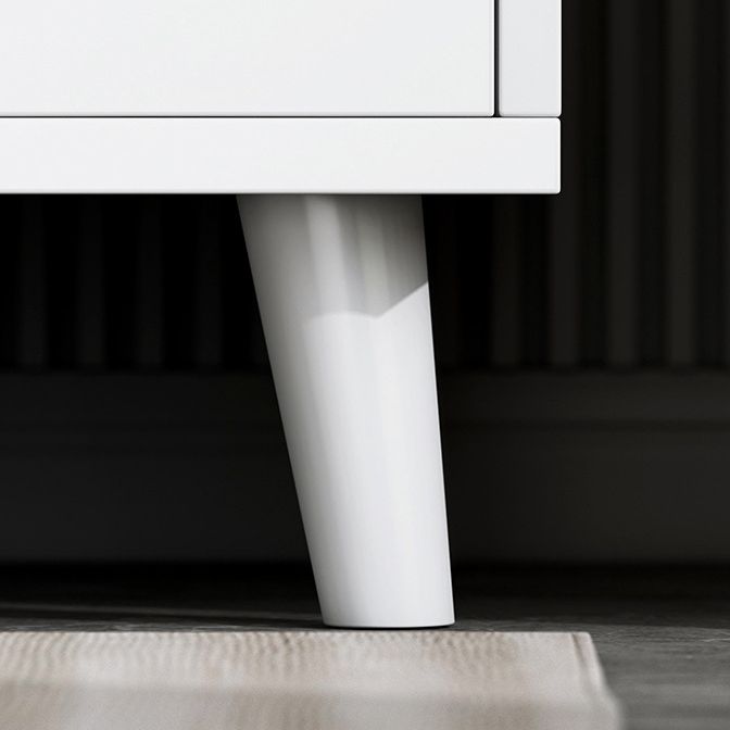 Contemporary Sideboard Cabinet with 3-Drawers One Door Engineered Wood Kitchen Cabinets Clearhalo 'buffet_sideboard' 'Buffets & Sideboards' 'furn' 'furn_buffet_sideboard' 'Furniture' 'Kitchen & Dining Furniture' 1200x1200_2ddadedb-506c-47b3-8cdd-a98c231307b4