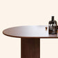 Modern Wood Top Oval Dinette Table Wood Base Dining Table for Living Room Clearhalo 'Dining Tables & Seating' 'Dining Tables' 'dining_table' 'furn' 'furn_dining_table' 'Furniture' 'furniture_dining_table' 'Kitchen & Dining Furniture' 'kitchen' 'kitchen_dining_table' 1200x1200_2ddba86b-37c2-4e37-9ed1-dd4d2722ba03