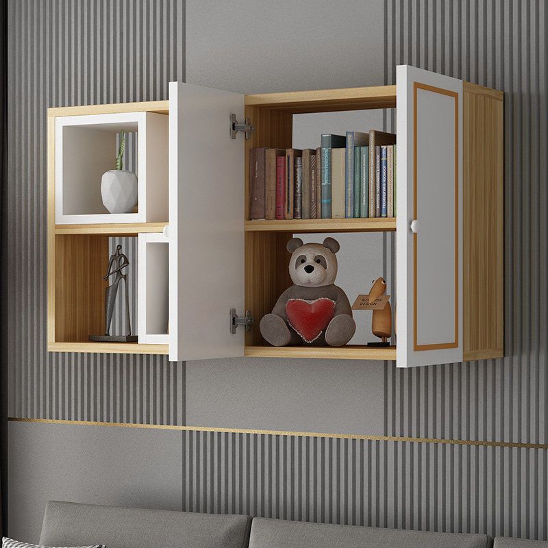 Libreria di legno contemporanea Montata Bookshelf chiuse per la casa per l'home office