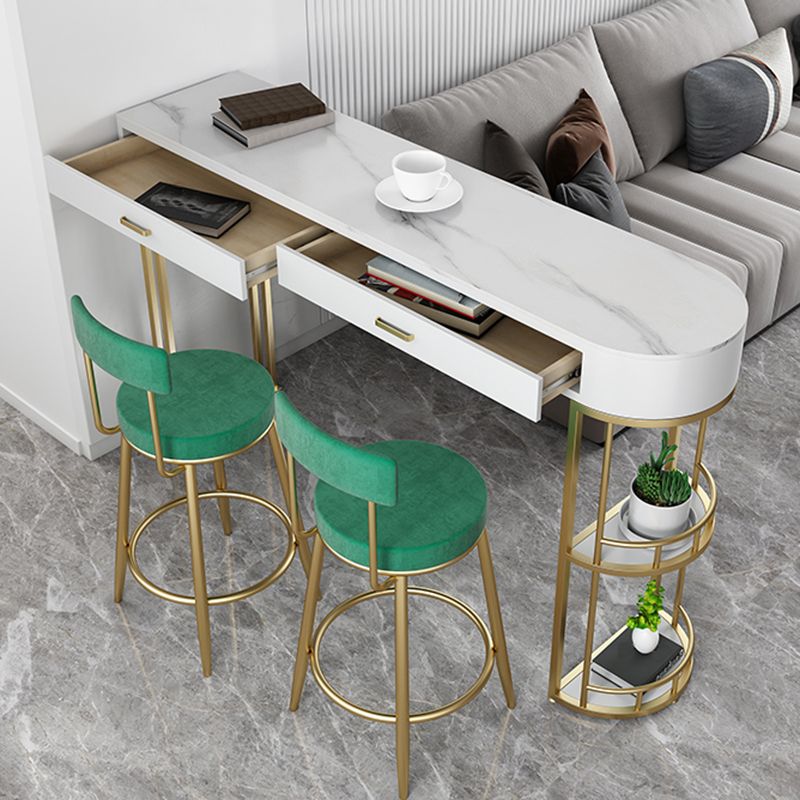 Living Room Pub Bar Table Contemporary Sled Storage Counter Wine Table Clearhalo 'Bar Furniture' 'Bar Tables' 'bar_tables' 'Furniture' 'furniture_bar_tables' 'Kitchen & Dining Furniture' 'kitchen&dining_furn' 'kitchen' 1200x1200_2de3326a-9f7f-48fd-95c6-9bff1fe7d85e